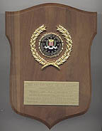 FBI Plaque